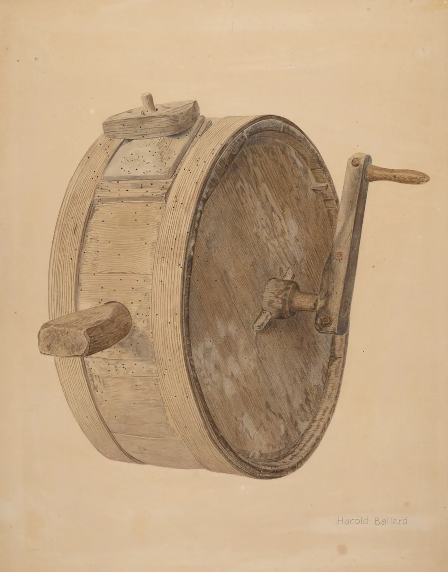 Butter Churn by Harold Ballerd