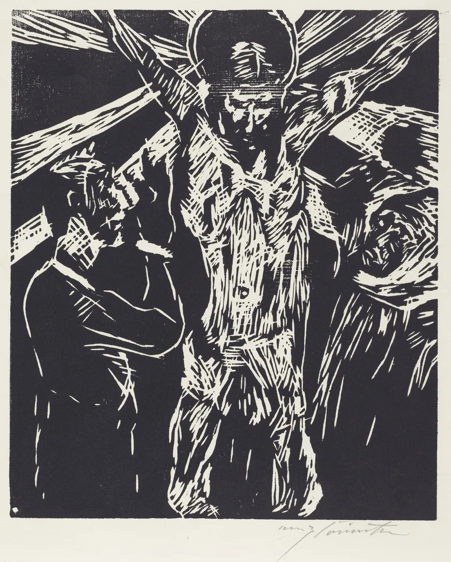 Christus am Kreuz (The Crucifixion) by Lovis Corinth