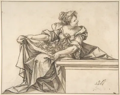 Female Personification of Summer or Abundance