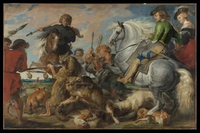Wolf and Fox Hunt
