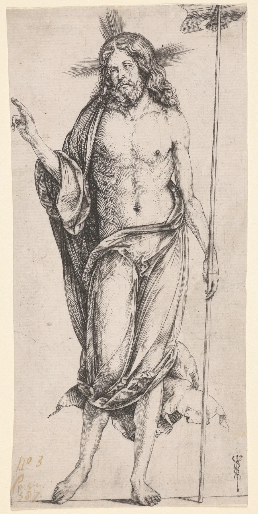 The Risen Christ by Jacopo de' Barbari