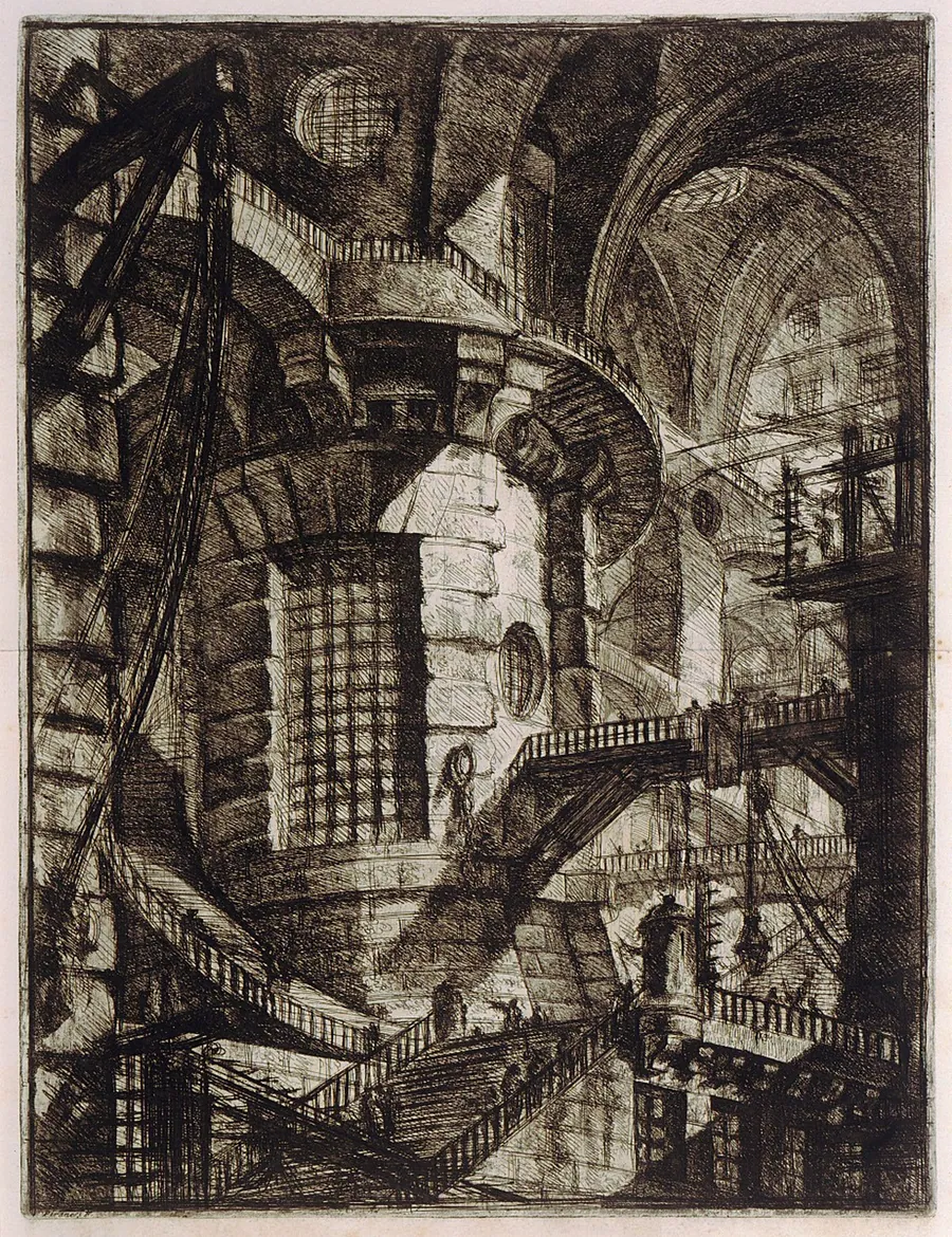 The Round Tower by Giovanni Battista Piranesi