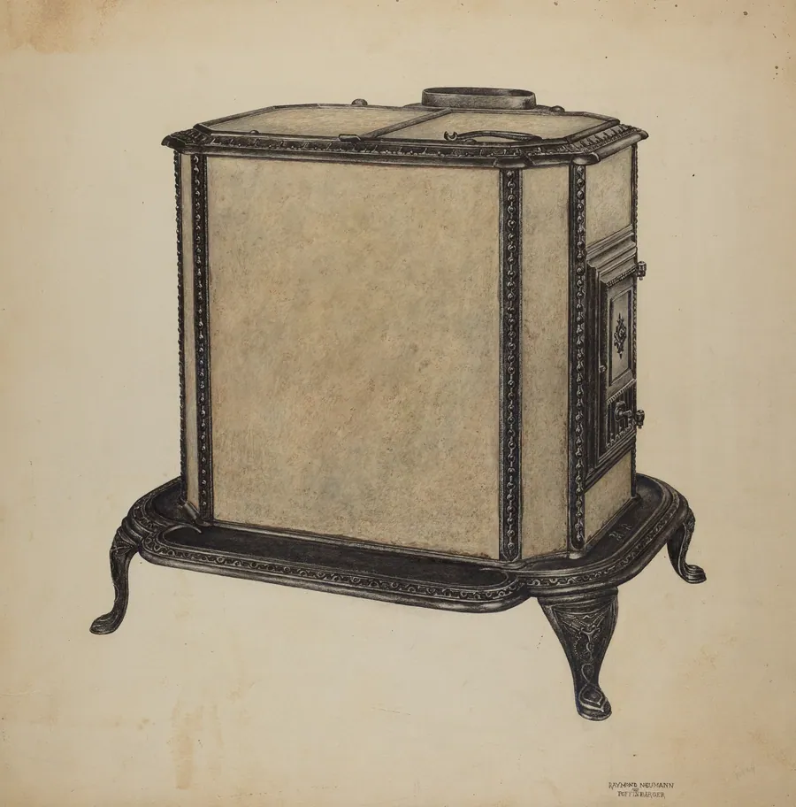 Soap Stone Stove by Paul Poffinbarger