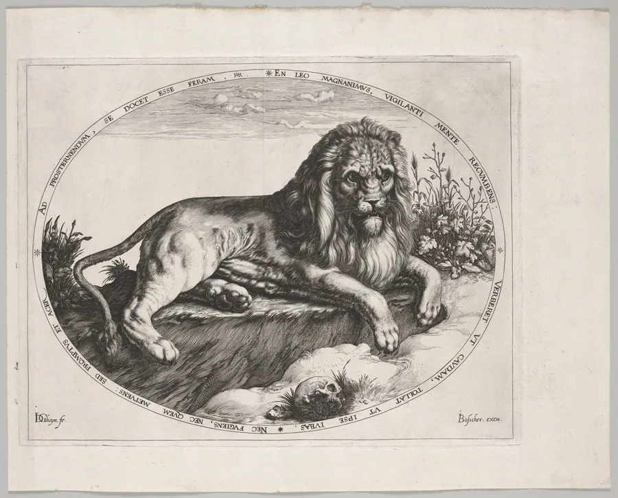 The Great Lion by Jacob de Gheyn II