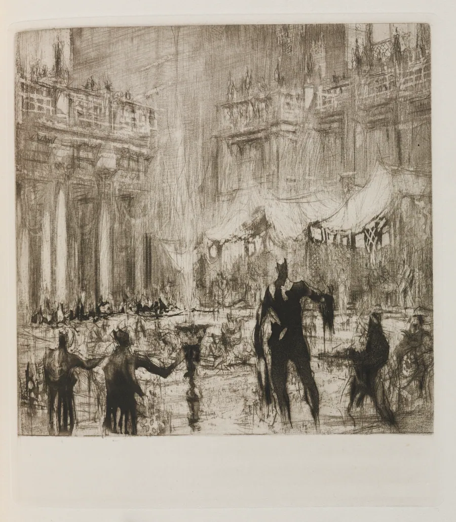 Herodias: Page 45, But now beginning at the farthest end of the banquet hall a murmur of surprise and admiration. A young girl began to enter by William Walcot