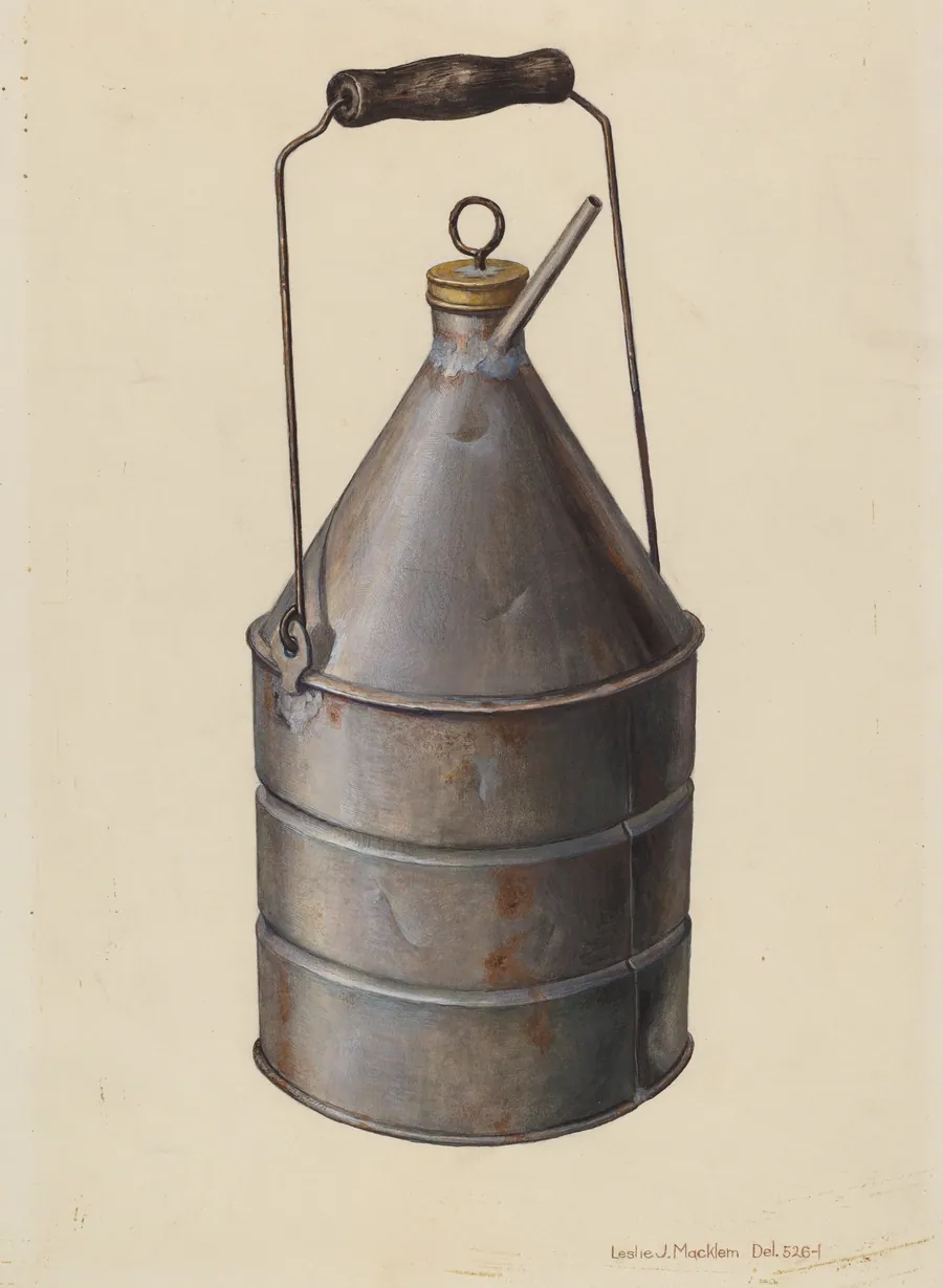 Oil Can by Leslie Macklem