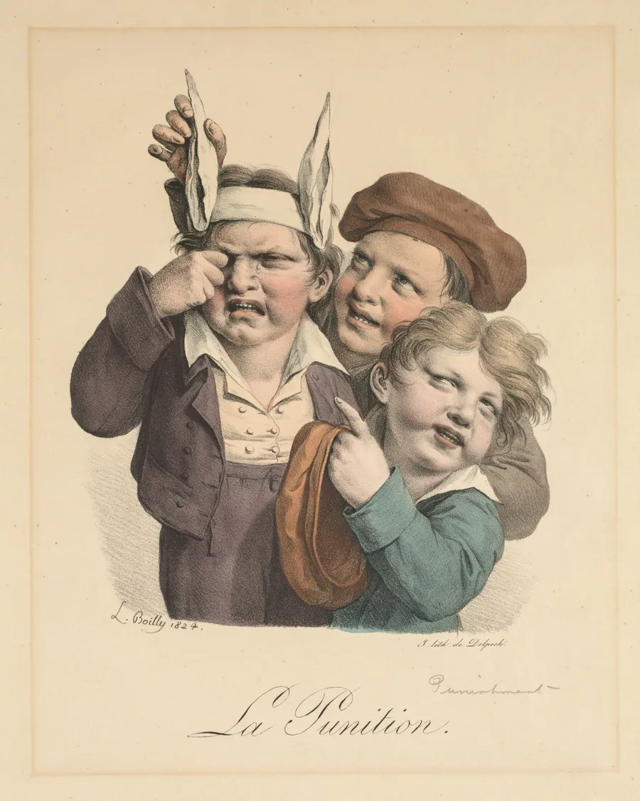 Punishment by Louis Léopold Boilly