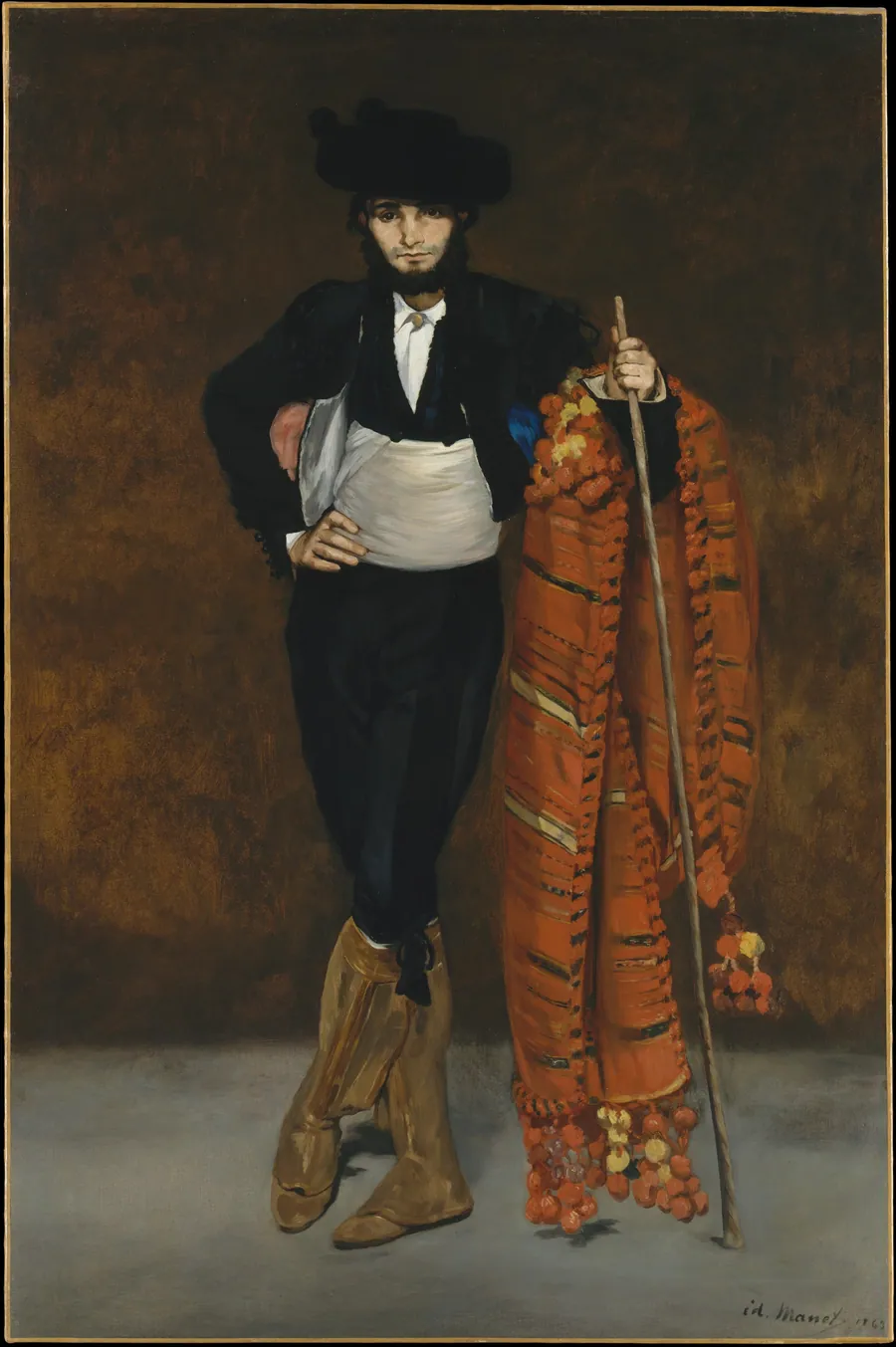 Young Man in the Costume of a Majo by Edouard Manet