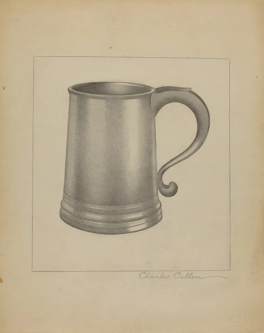 Pewter Mug by Charles Cullen