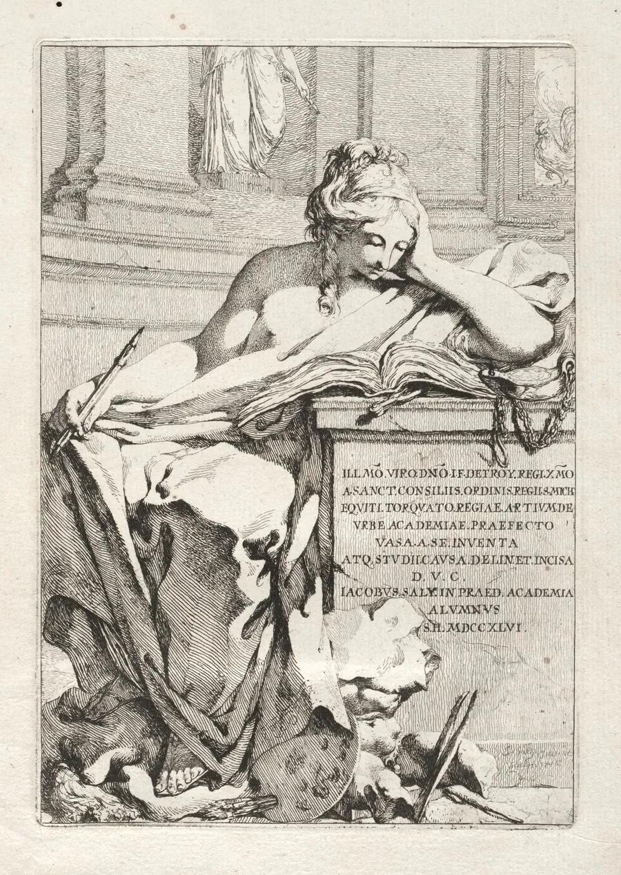 Suite of Vases by Jacques François Saly