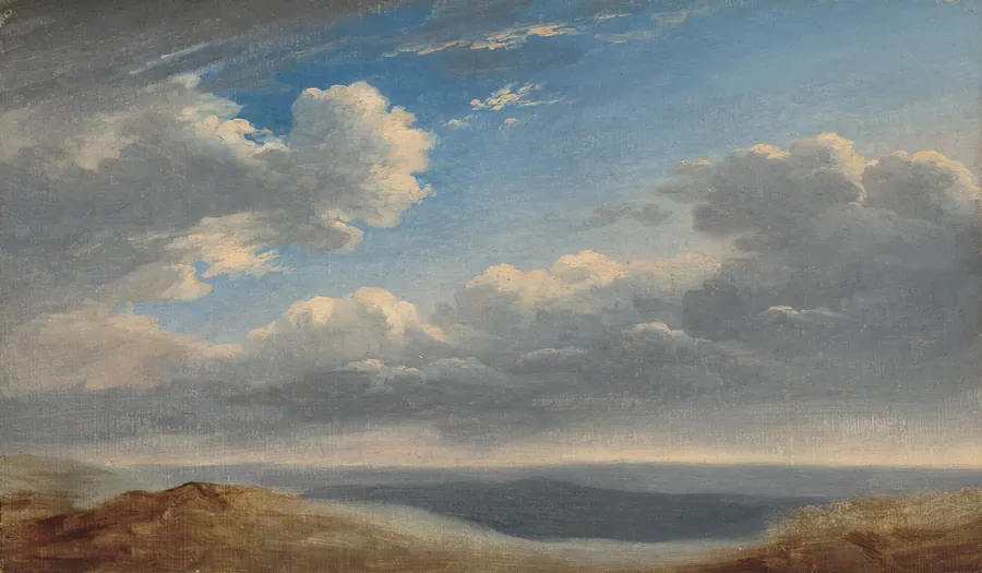 Study of Clouds over the Roman Campagna by Pierre-Henri de Valenciennes
