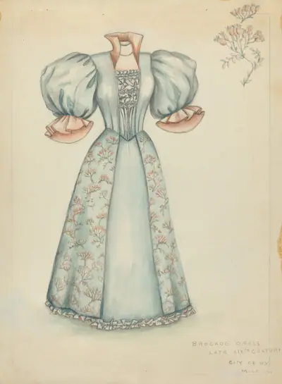 Brocade Dress