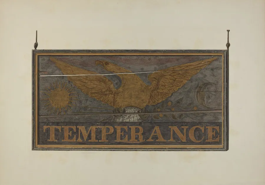 Tavern Sign: "Temperance" by John Matulis