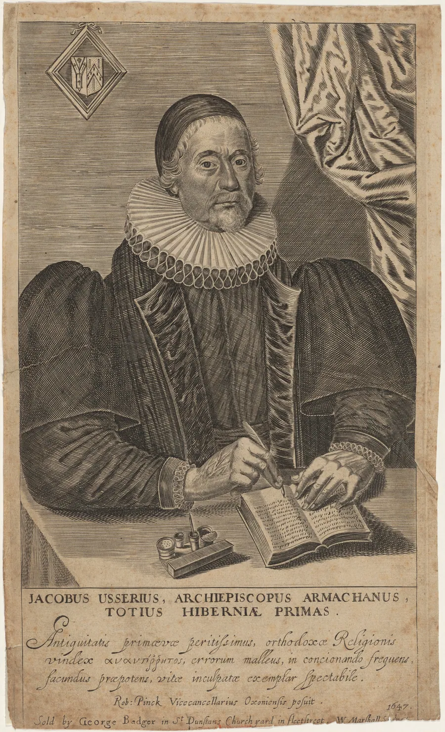 James Ussher, Archbishop of Armagh by William Marshall