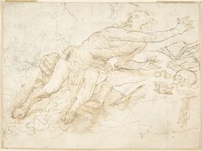 Awe-struck Saint Jerome