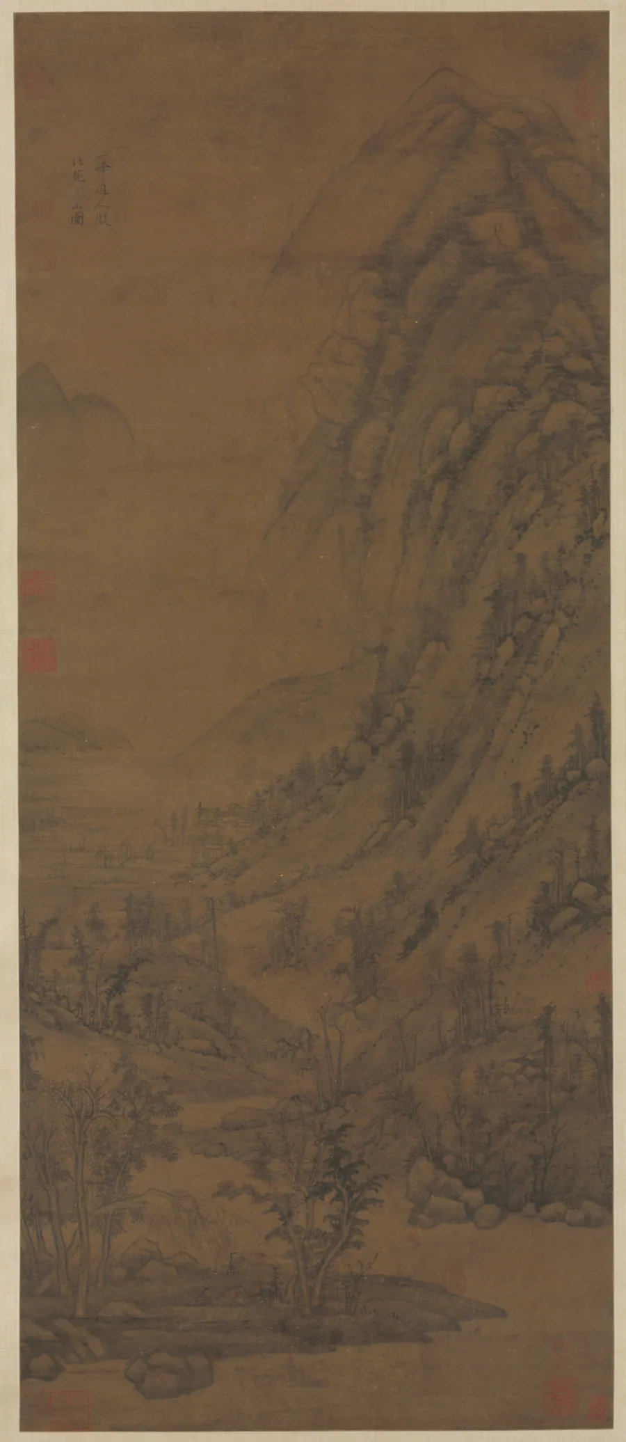Summer Mountains (after Dong Yuan [active c. 937–75]) by Huang Gongwang