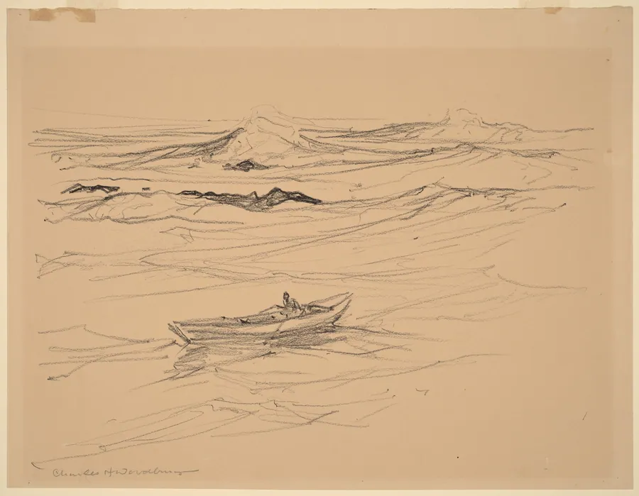 Ogunquit Fisherman by Charles H. Woodbury