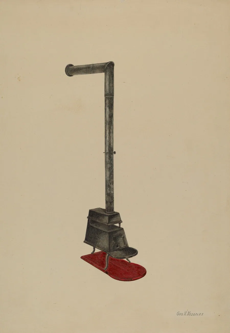 Shaker Stove by George V. Vezolles