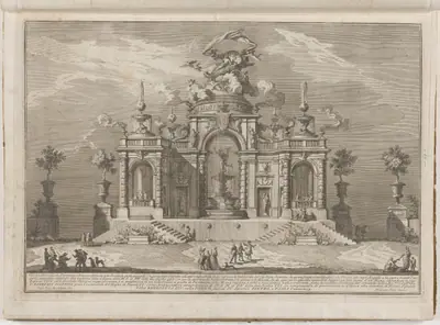 The Prima Macchina for the Chinea of 1754: The Palace of Venus in Cyprus