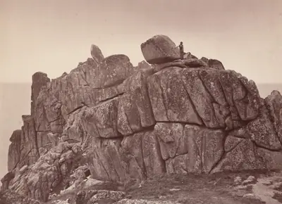 The Logan Rock, South Coast of Cornwall