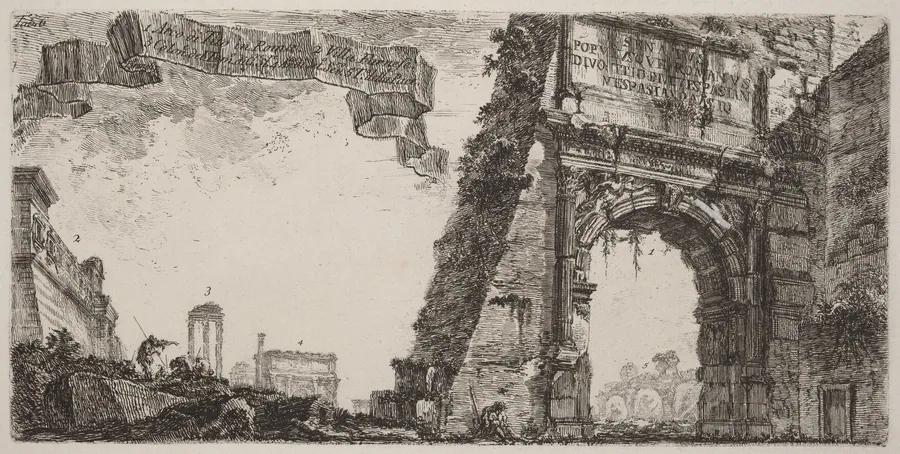 Arco di Tito by Giovanni Battista Piranesi