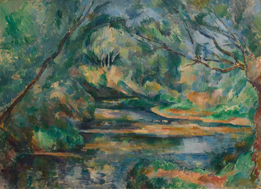 The Brook by Paul Cezanne