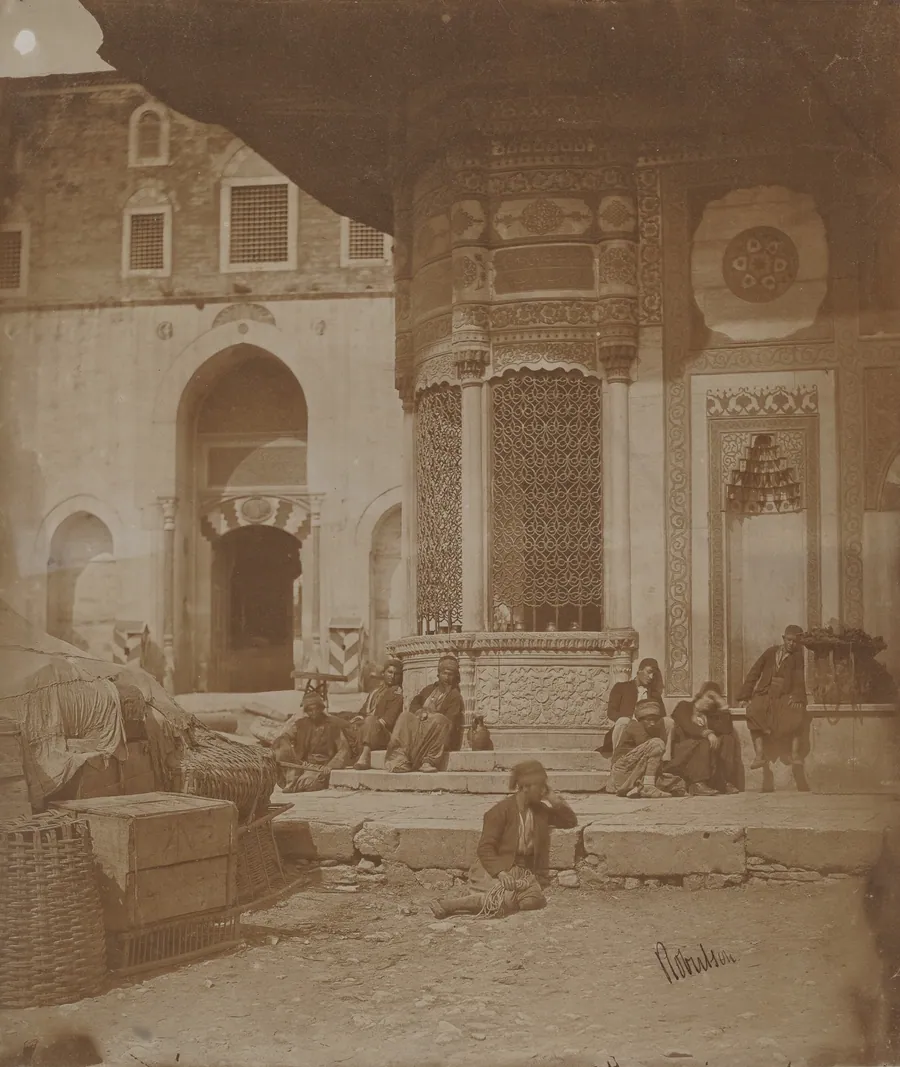 Gate to Imperial Palace and Fountain of Ahmed III by James Robertson