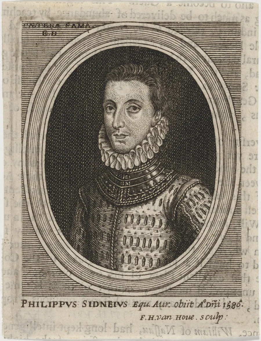 Sir Philip Sidney by Frederik Hendrik van den Hove