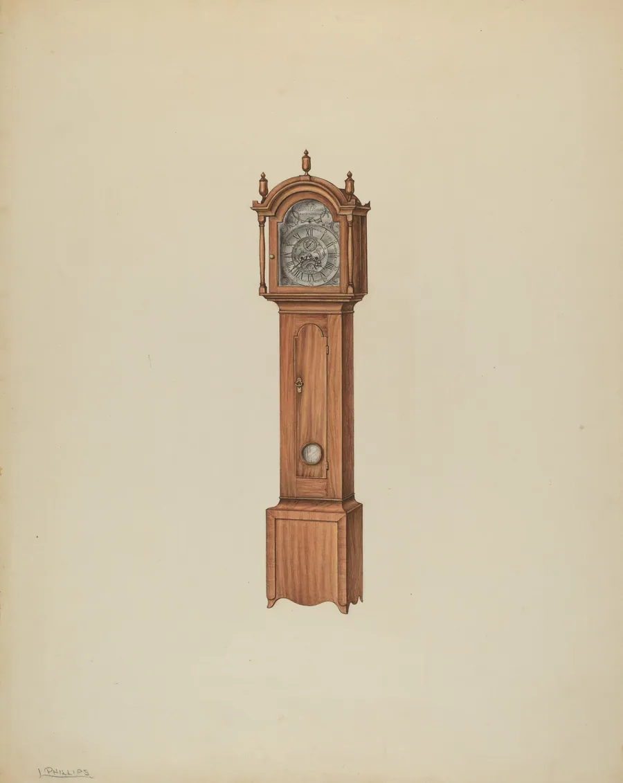 Tall Clock by Lawrence Phillips