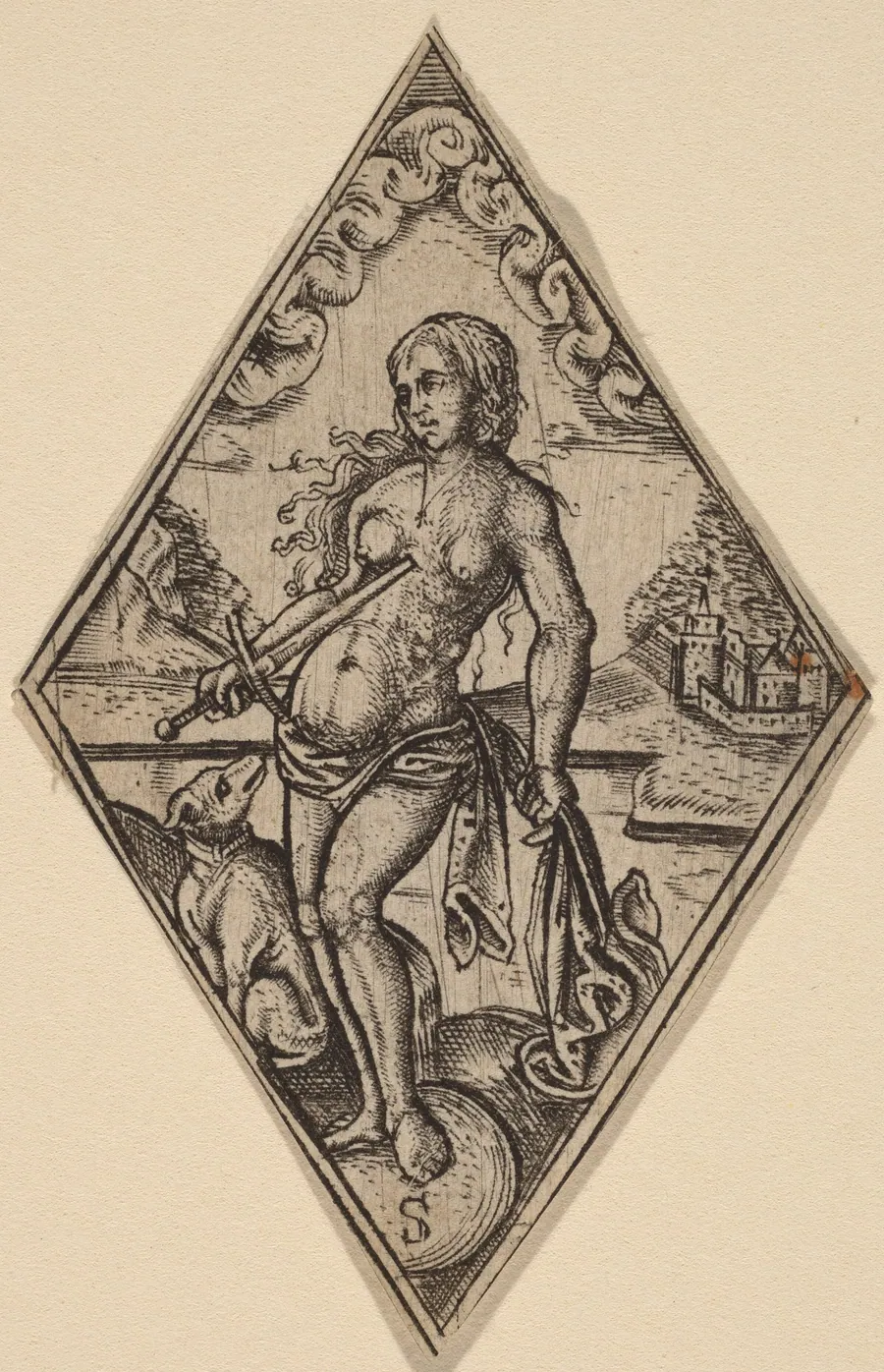 Lucretia by Master S