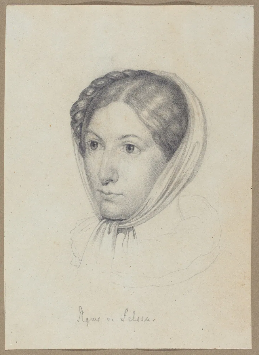 Agnes von Felsen by Wilhelm von Kügelgen