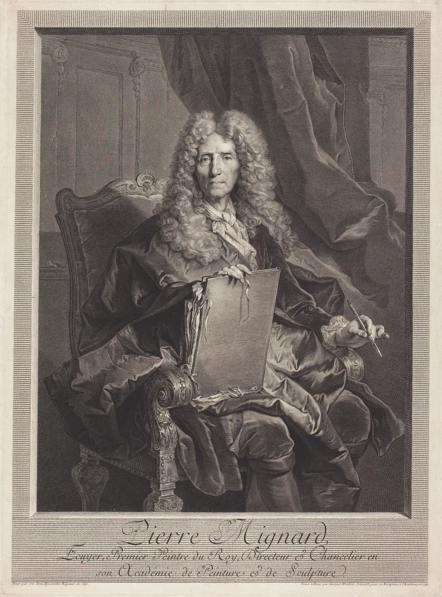 Pierre Mignard by Georg Friedrich Schmidt