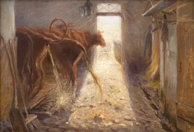 En kostald. Saltholm