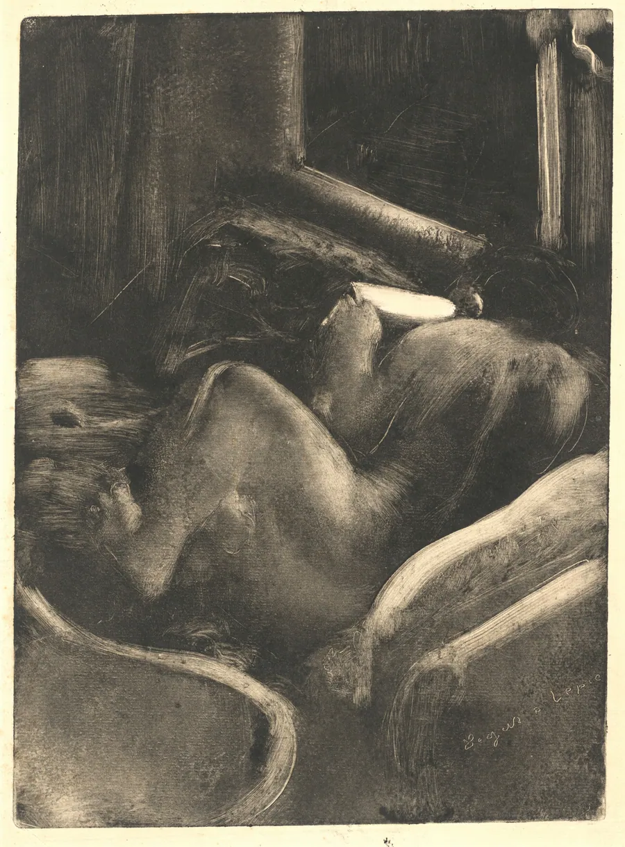 Woman Reading (Liseuse) by Edgar Degas