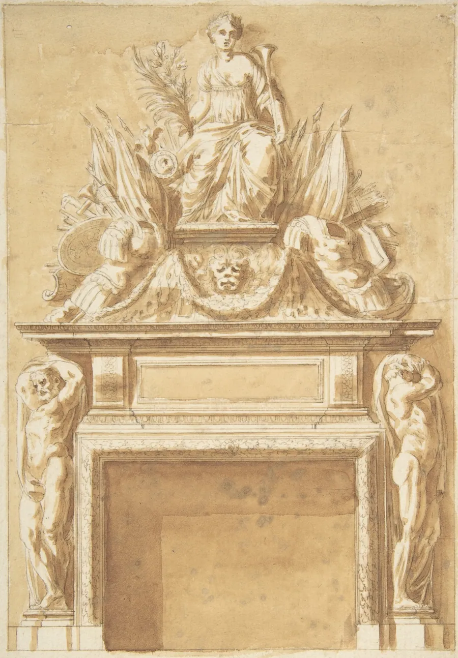 Design for a Mantlepiece by Christian Gottlob Mietzsch