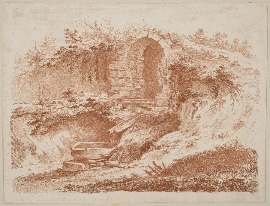 The Spring at l'Orsière by Jean-Jacques de Boissieu