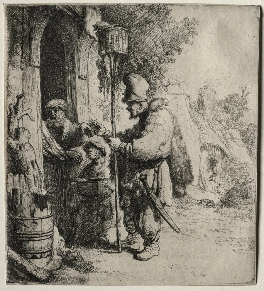 The Rat Catcher by Rembrandt van Rijn