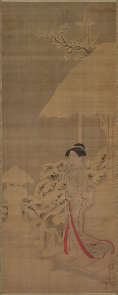 Beauty (Bijin) in the Snow