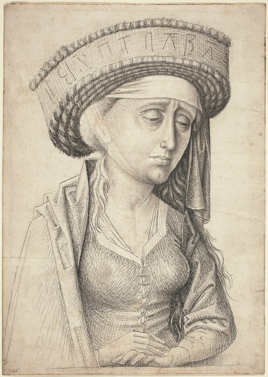 A Sibyl by Swabian 15th Century
