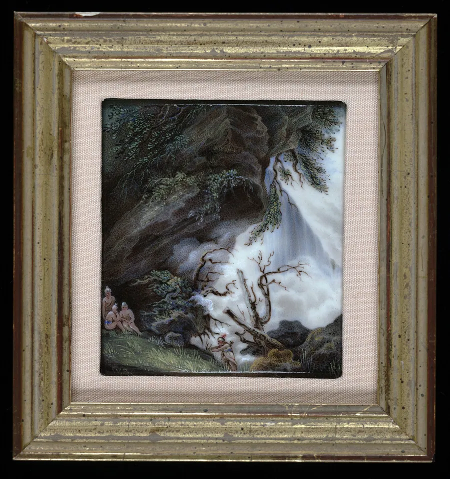 The Falls of Niagara by William Birch, born Warwickshire, England 1755-died Philadelphia, PA 1834