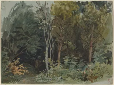 The Edge of a Wood at Nohant