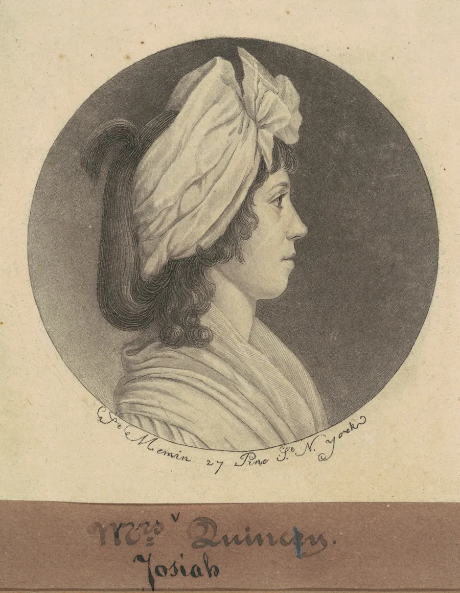 Eliza Susan Morton Quincy by Charles B. J. Févret de Saint-Mémin