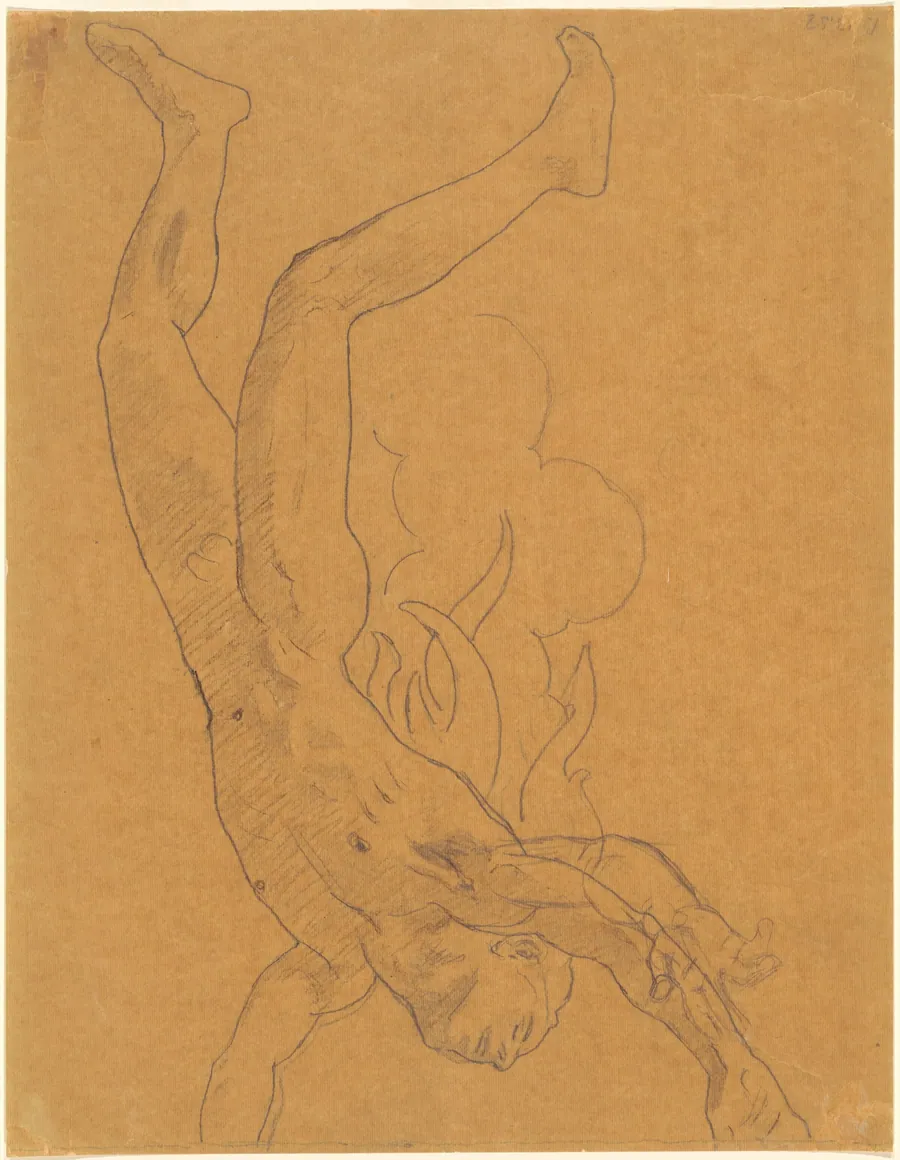 Study for "Phaethon" by John Singer Sargent