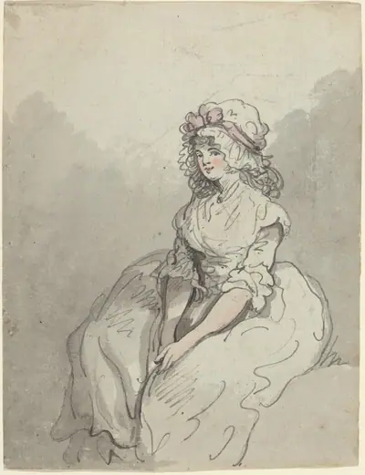A Young English Beauty