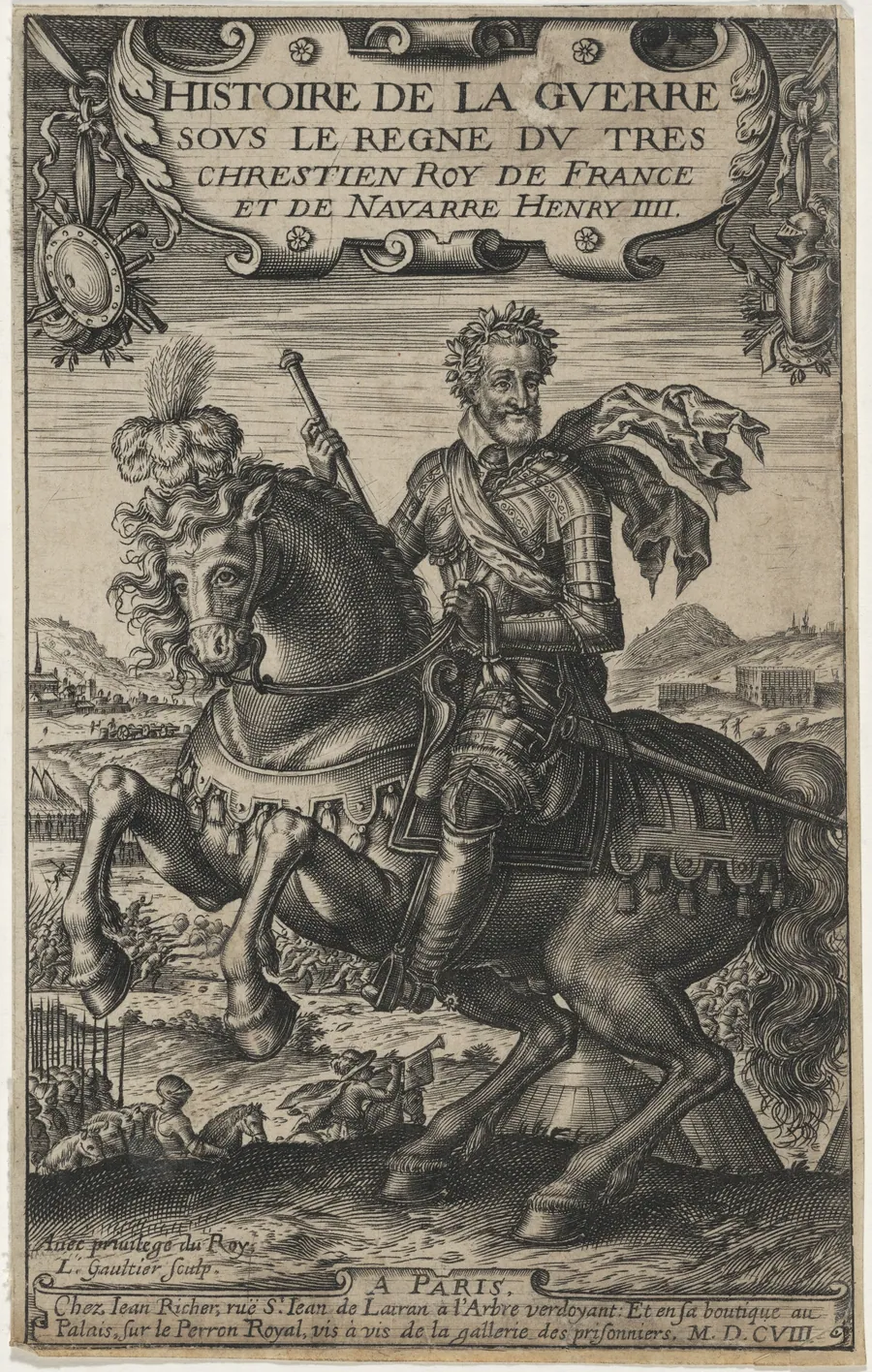 Henry IV by Léonard Gaultier