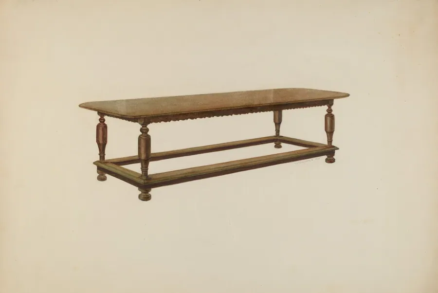 Refectory Table by Austin L. Davison