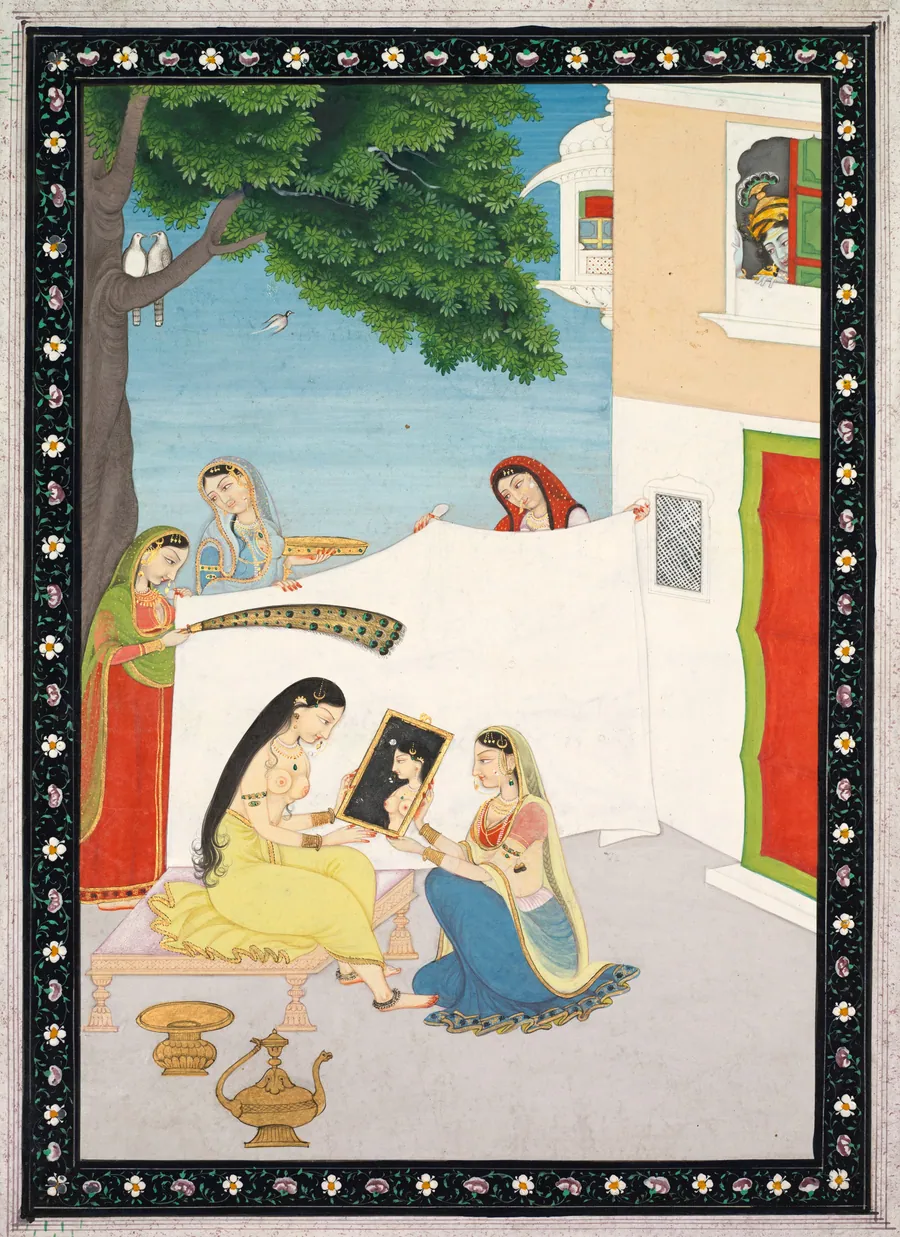 Toilette of Radha