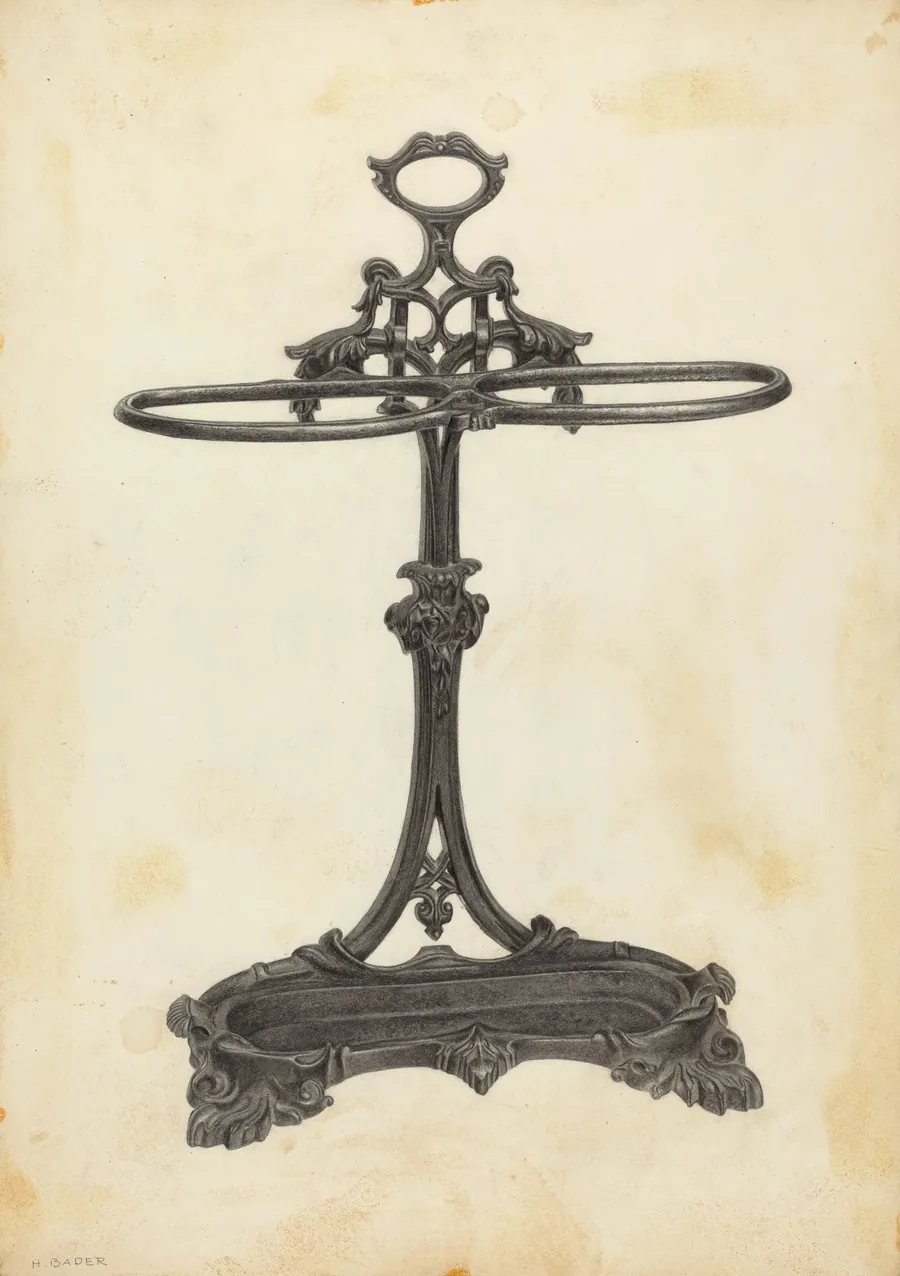 Umbrella Stand by Herman Bader