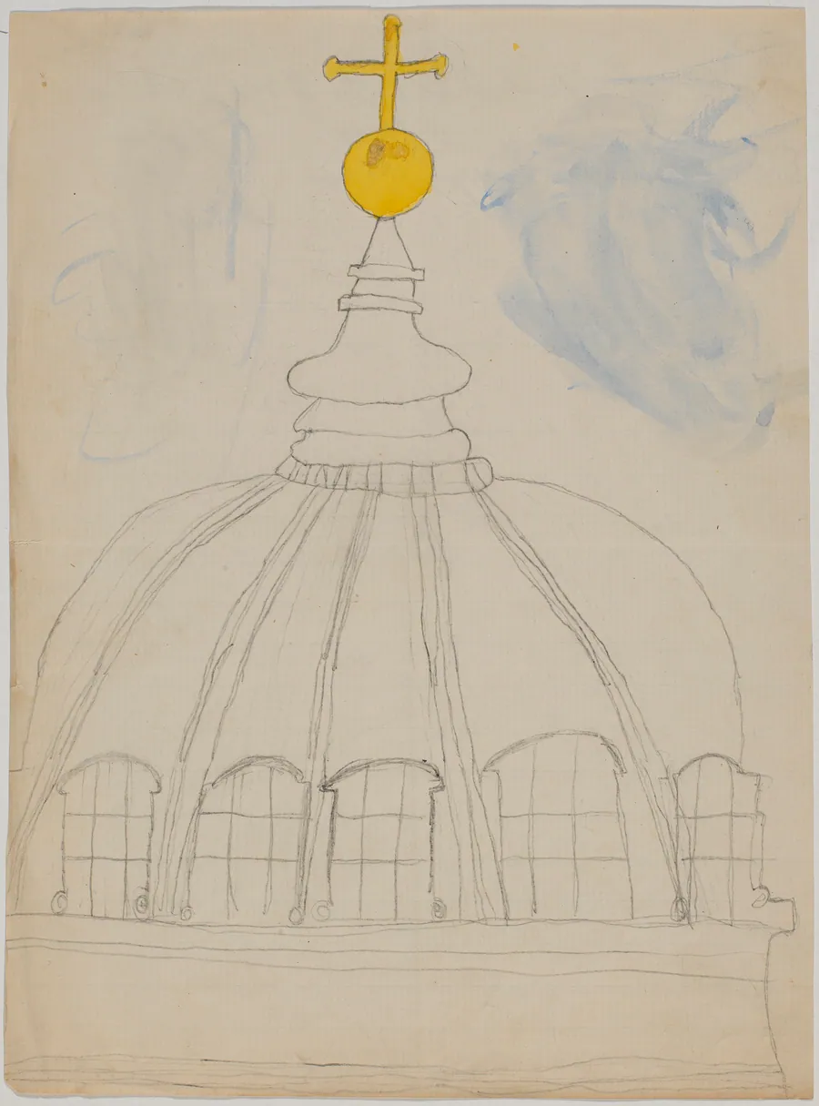 Ball of the Cathedral by Mary Vaux Walcott, born Philadelphia, PA 1860-died St. Andrews, New Brunswick, Canada 1940