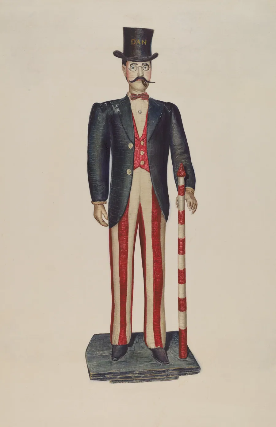 Dapper Dan Store Figure by Helen E. Gilman